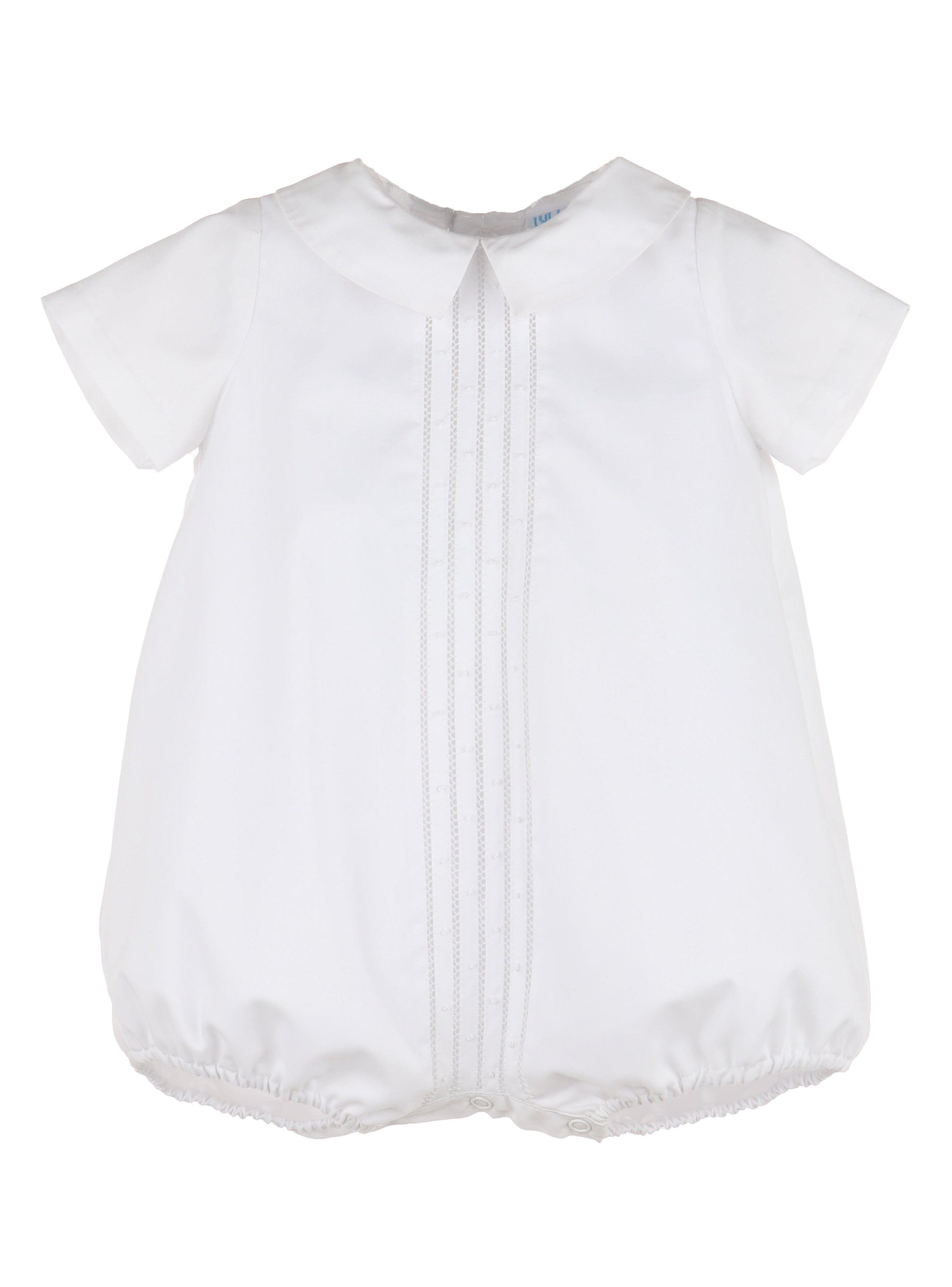 Casero & Associates Casero & Associates Embroidery Randall Boy Bubble, White - Little Miss Muffin Children & Home