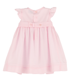 Casero & Associates Color Combo Smock Dress, Pink