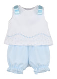 Casero & Associates Party Dots Girls Set, Blue