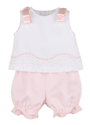 Casero & Associates Party Dots Girls Set, Pink