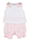 Casero & Associates Party Dots Girls Set, Pink