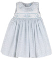 Casero & Associates Casero & Associates Blue Breeze Floral Dress, Blue - Little Miss Muffin Children & Home