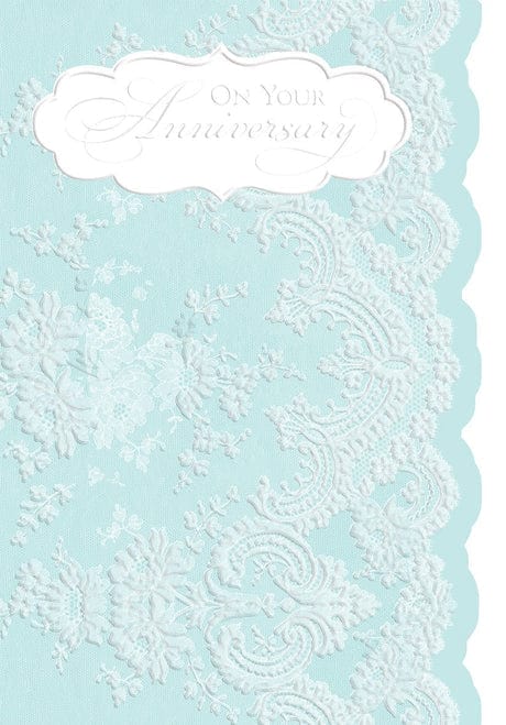 For Arts Sake For Arts Sake Embossed Anniversary Greeting Card - Little Miss Muffin Children & Home