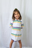 Mardi Gras Creations White Infinity Youth Dress