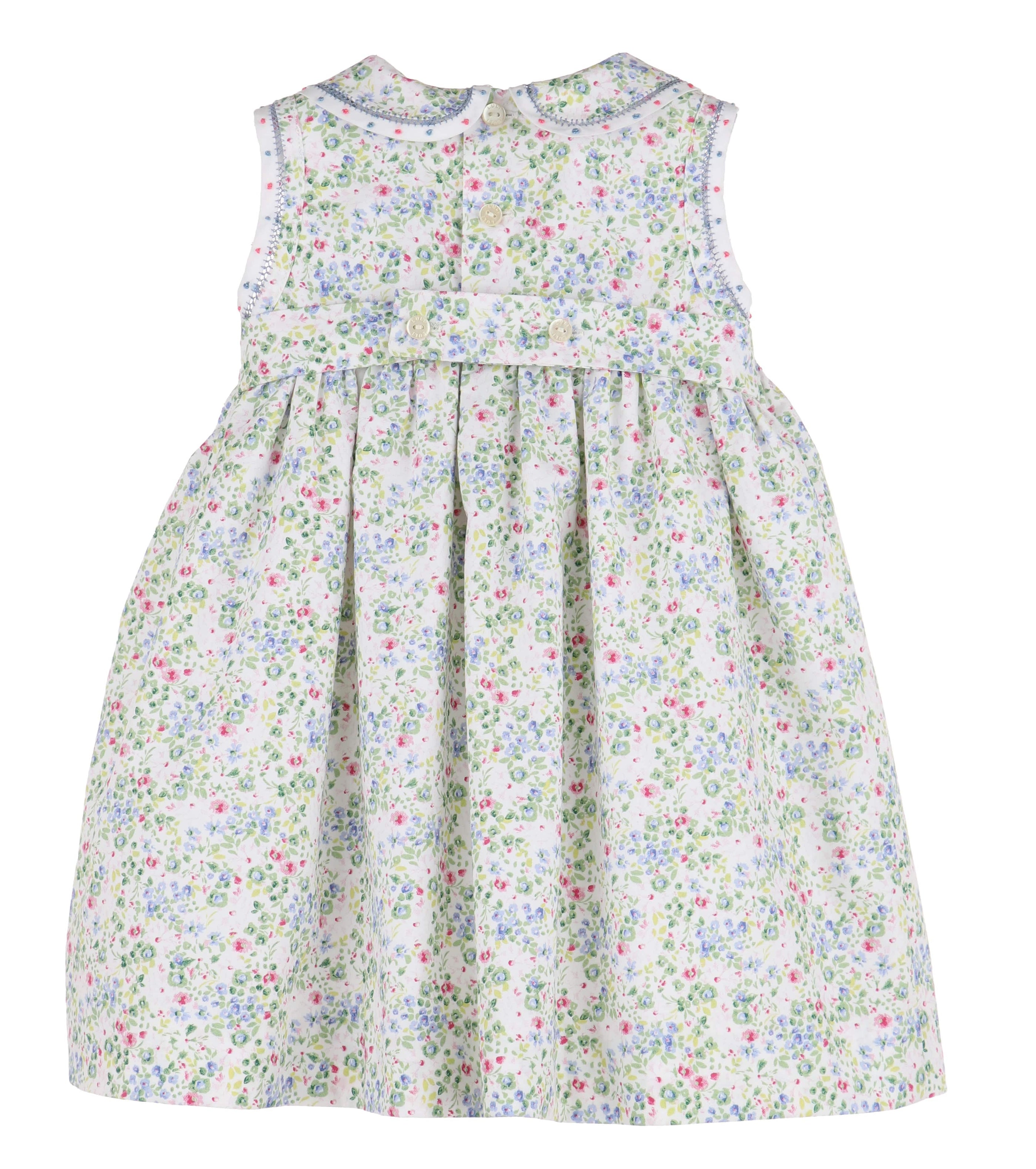Casero & Associates Casero & Associates Berry Bouquet Smock Dress, Lilac - Little Miss Muffin Children & Home