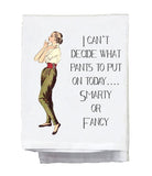 Sassy Talkin Sassy Talkin "Smarty Pants" Dish Towel - Little Miss Muffin Children & Home