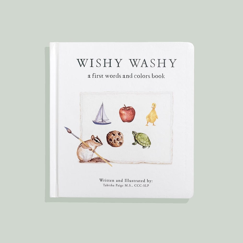 Paige Tate & Co Paige Tate & Co Wishy Washy: A Board Book of First Words and Colors - Little Miss Muffin Children & Home