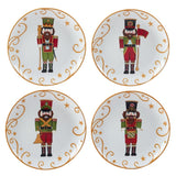 Certified International Holiday Magic Christmas Nutcracker 9" Dessert Plate