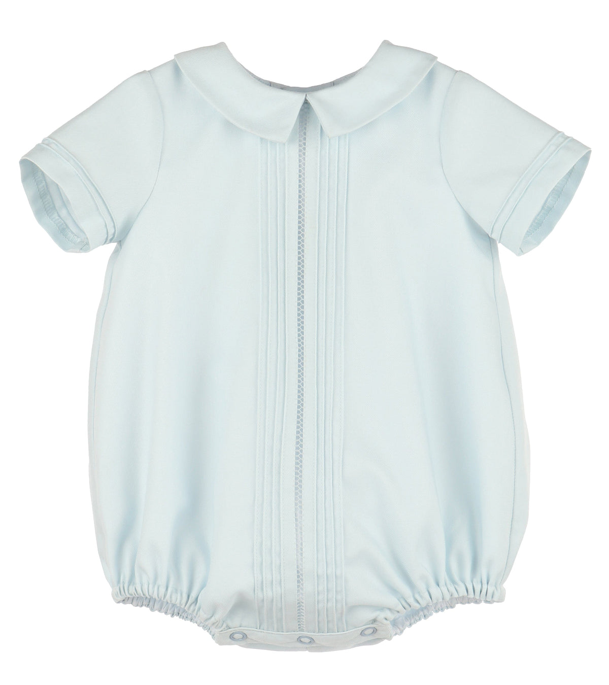 Casero & Associates Pintucks Boy Bubble, Blue - Little Miss Muffin Children & Home