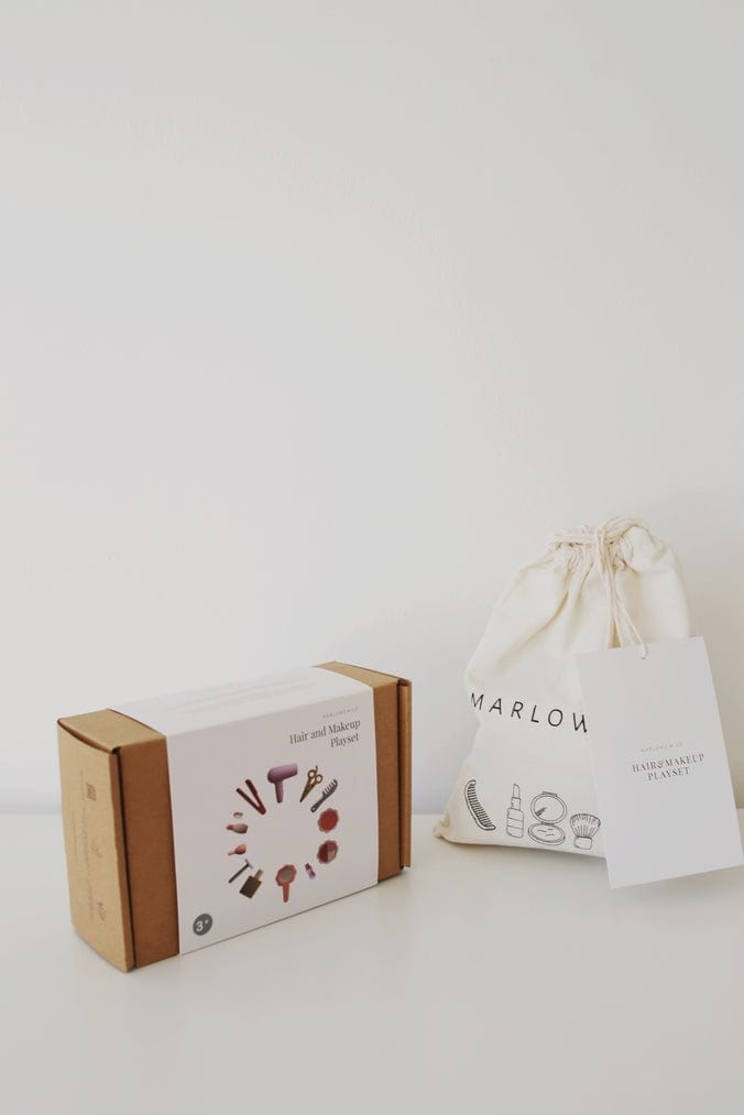 Marlowe & Co Marlowe & Co Silicone Hair and Makeup Playset - Little Miss Muffin Children & Home