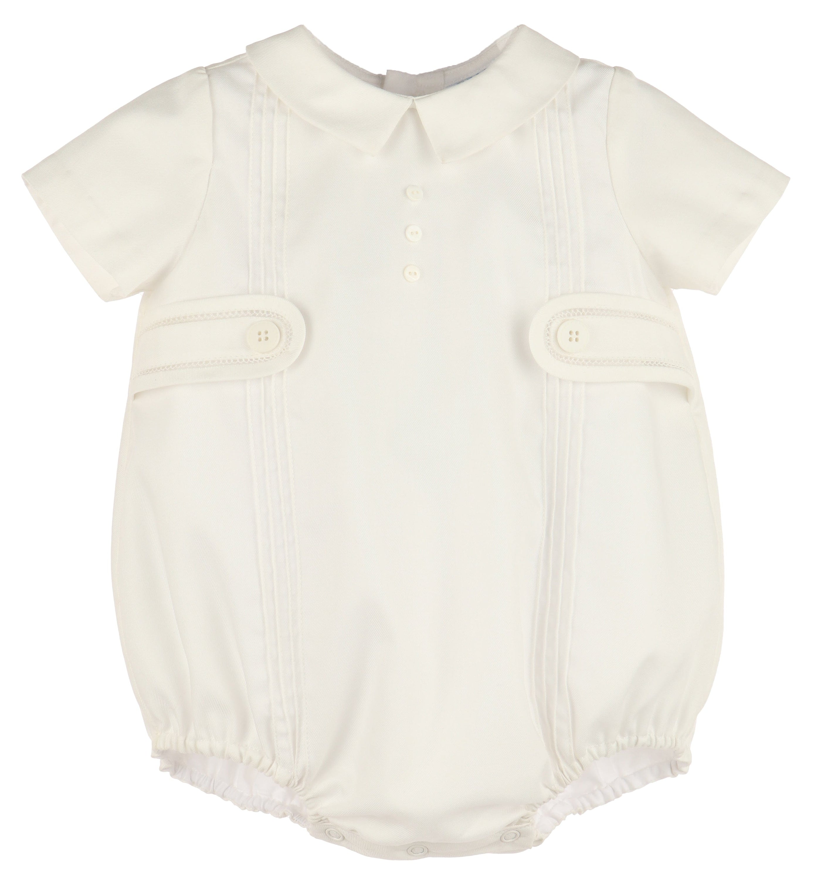 Casero & Associates Classic Tabs Boy Bubble, Ivory - Little Miss Muffin Children & Home