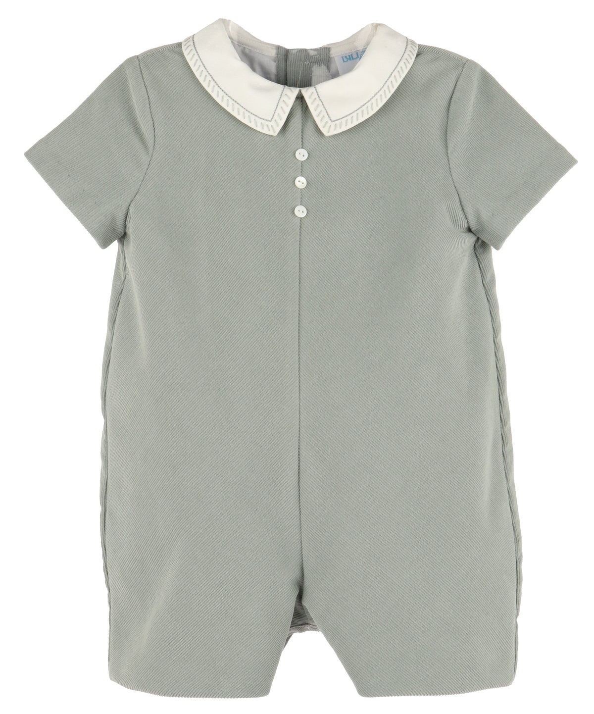 Casero & Associates Cozy Cord Boy Romper, Green - Little Miss Muffin Children & Home