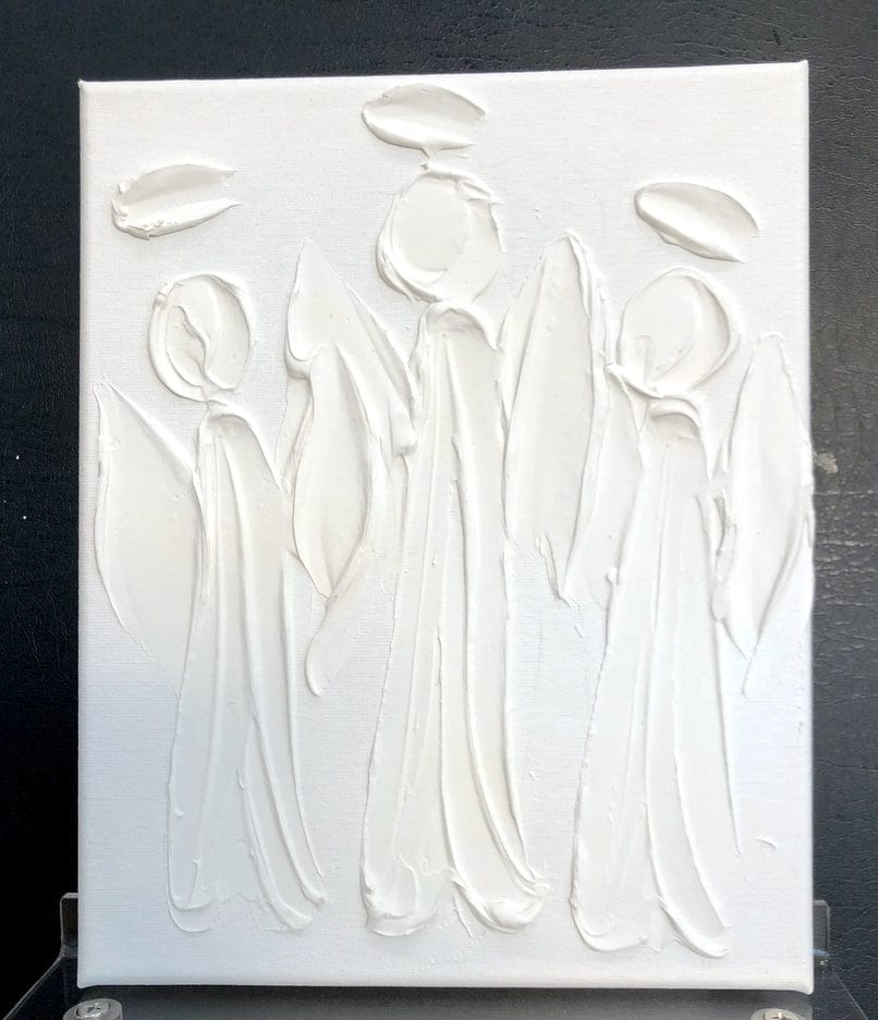 Coddiwomple Coddiwomple Paint Your Own Canvas Angel 8x10 - Little Miss Muffin Children & Home