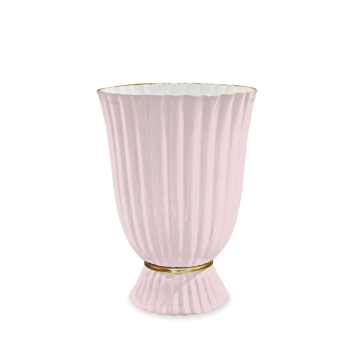 Encanto Vienna Medium Vase in Camellia & White