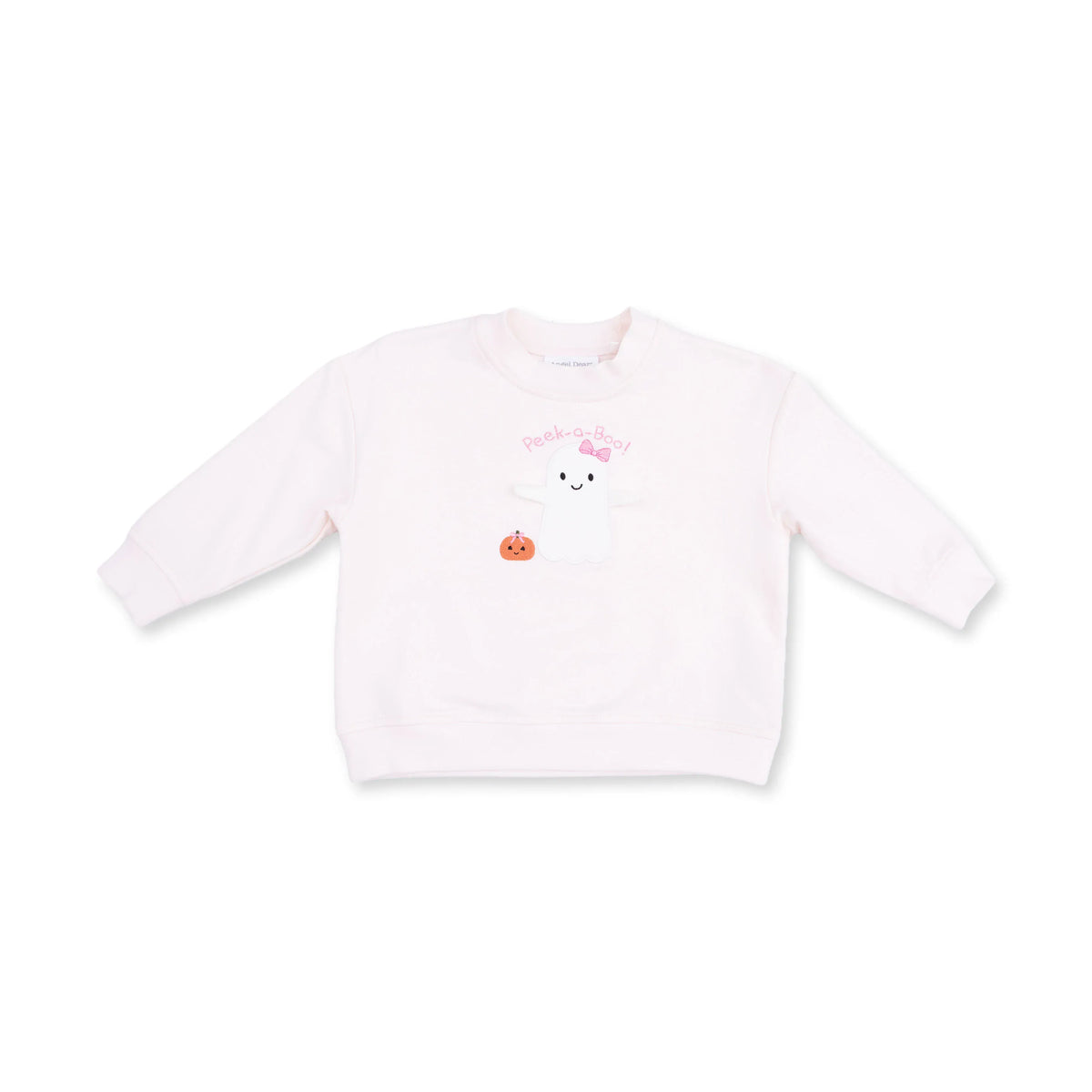Ghosts Pink Drop Sleeve Sweatshirt