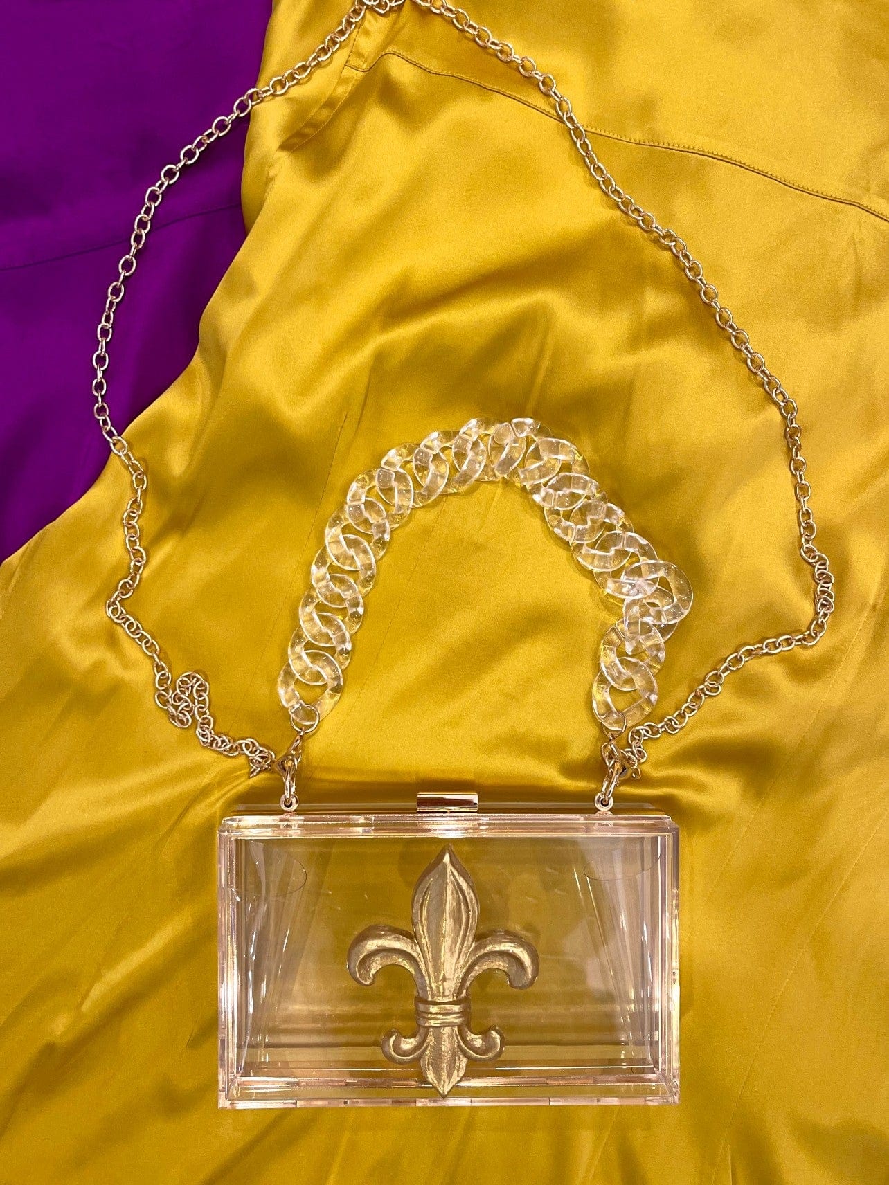 Carol Cassisa Carol Cassisa Fleur de Lis Purse - Little Miss Muffin Children & Home