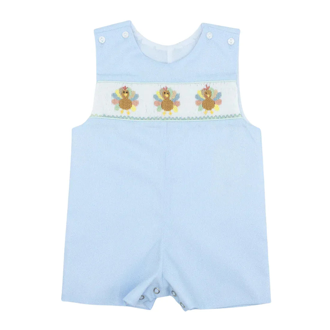 Pete Turkey Smocked Shortall