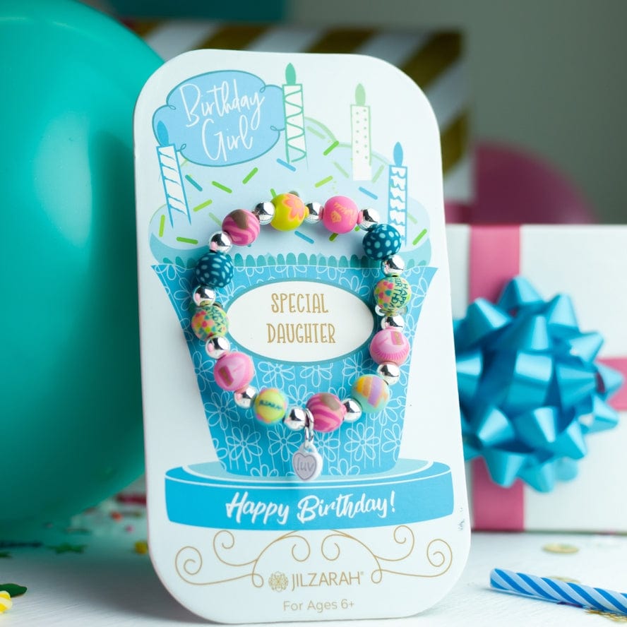 Jilzarah Daughter Youth Birthday Bracelet - Little Miss Muffin Children & Home
