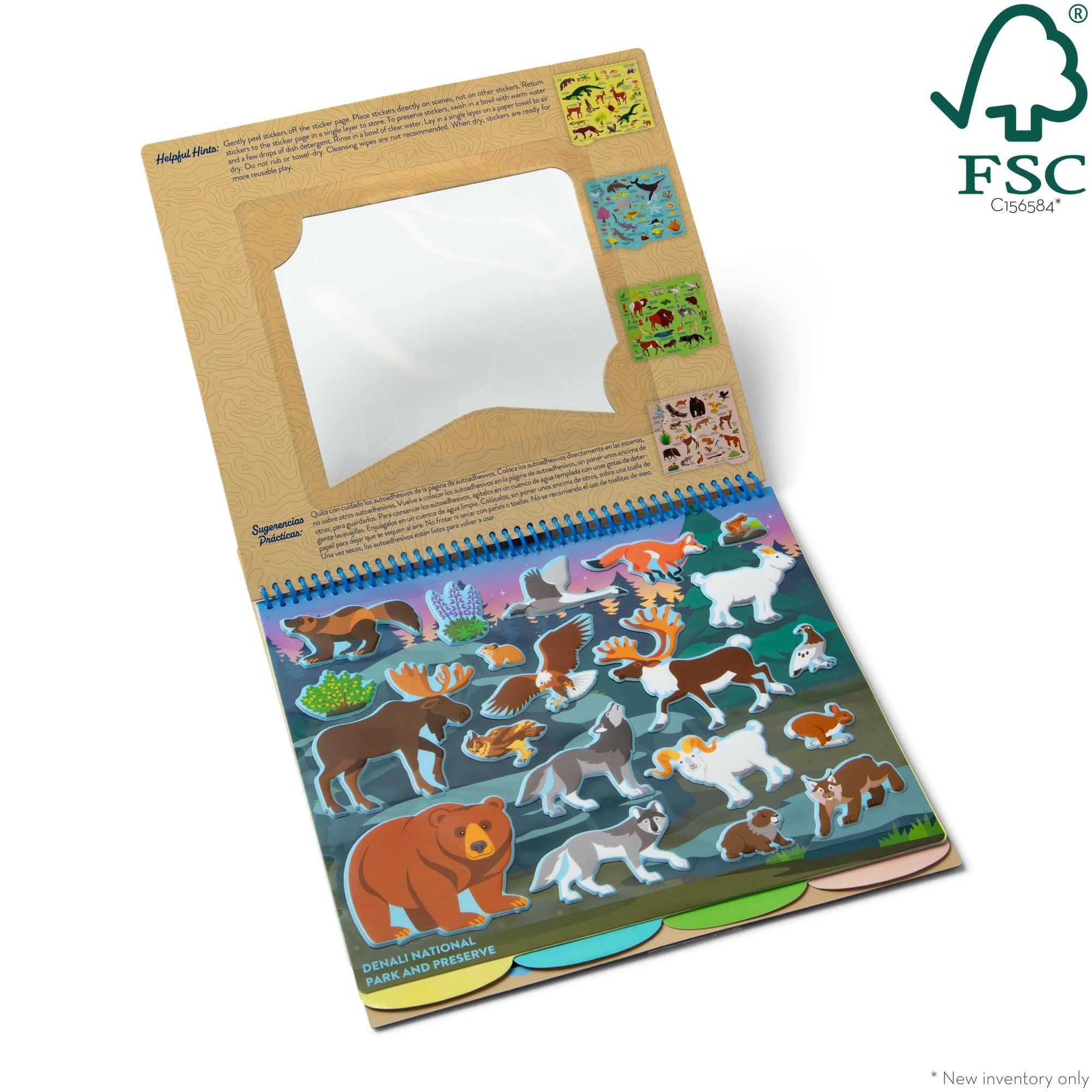 Melissa & Doug Melissa & Doug National Parks Reusable Stickers Park Animals - Little Miss Muffin Children & Home