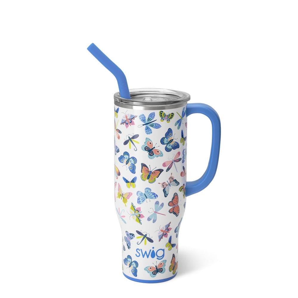 Swig Life Swig Life Butterfly Bliss Mega Mug (30oz) - Little Miss Muffin Children & Home