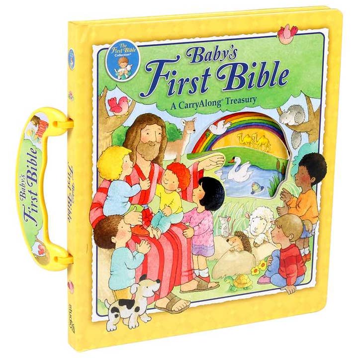 Simon & Schuster Baby's First Bible Carry Along Board Book - Little Miss Muffin Children & Home