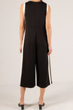 Before You Collection Contrast Border Modal Jumpsuit