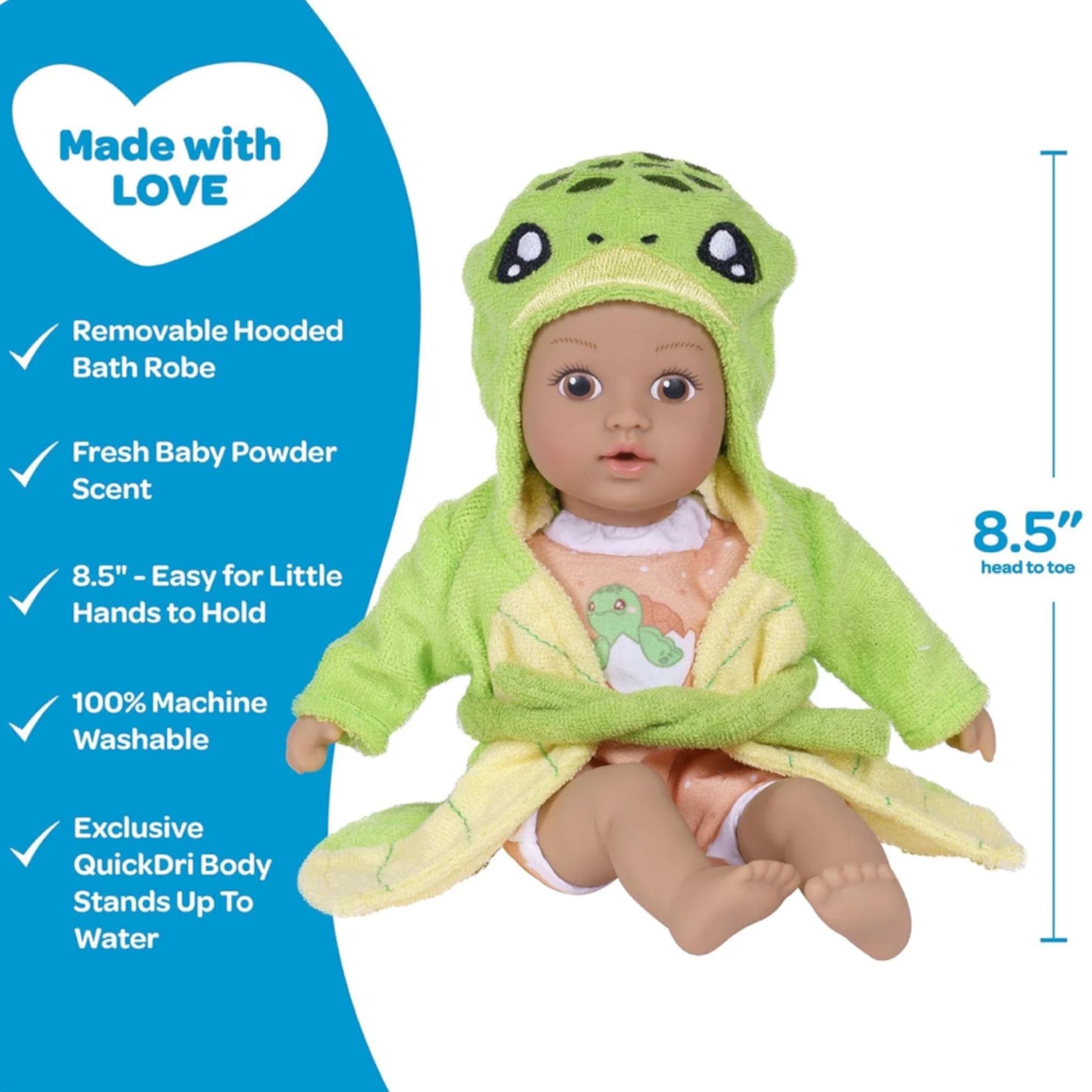 Adora Adora Adora Baby Bath Toy Sea Turtle with QuickDri Body - Little Miss Muffin Children & Home