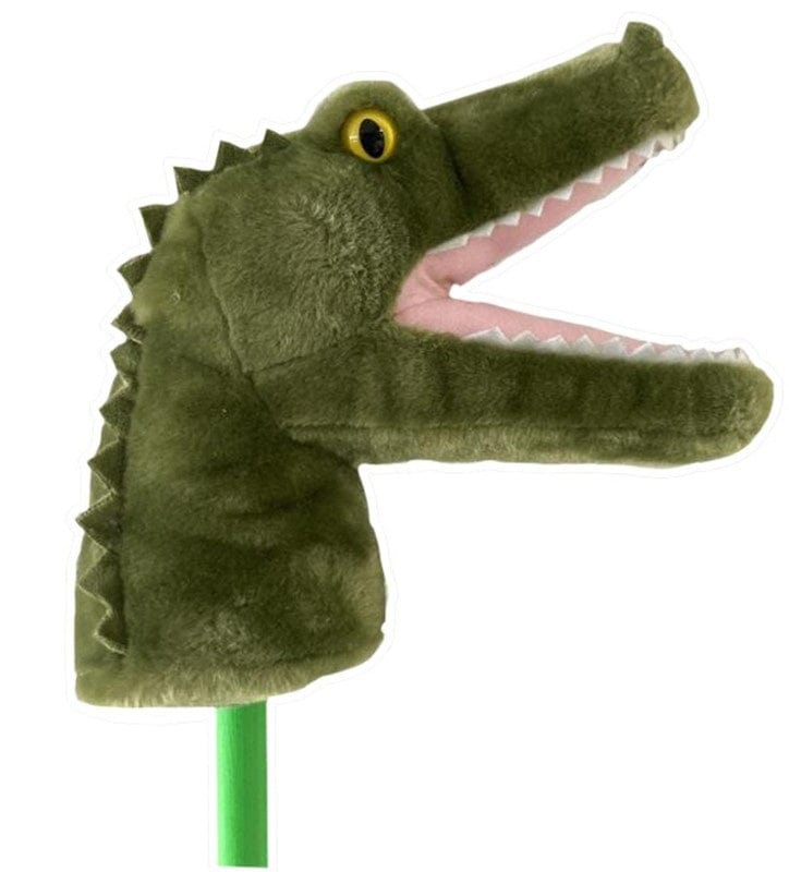 The Petting Zoo Hobby Horse Alligator Green 24" - Little Miss Muffin Children & Home
