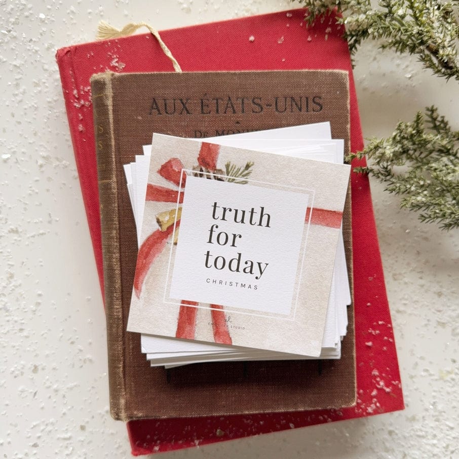 Emily Lex Studio Emily Lex Studio Truth for Today Christmas Scripture Cards, 31PK - Little Miss Muffin Children & Home