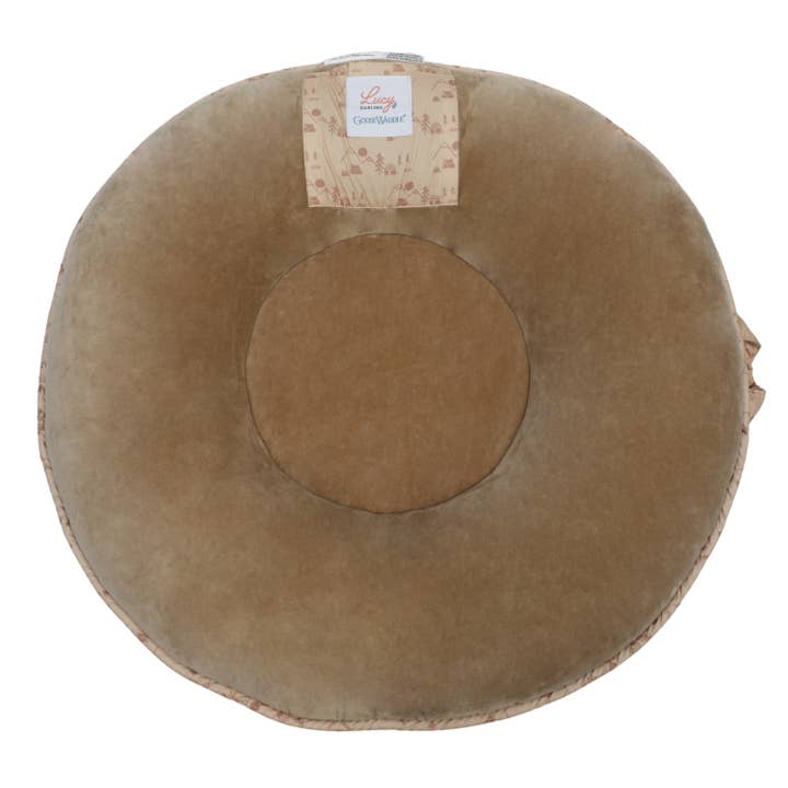 Little Camper 34" Diameter Round Lucy Darling Children's Floor Cushion