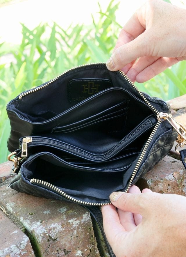 Caroline Hill Caroline Hill Liz Custom Collection Crossbody Bag -Small Quilting - Little Miss Muffin Children & Home