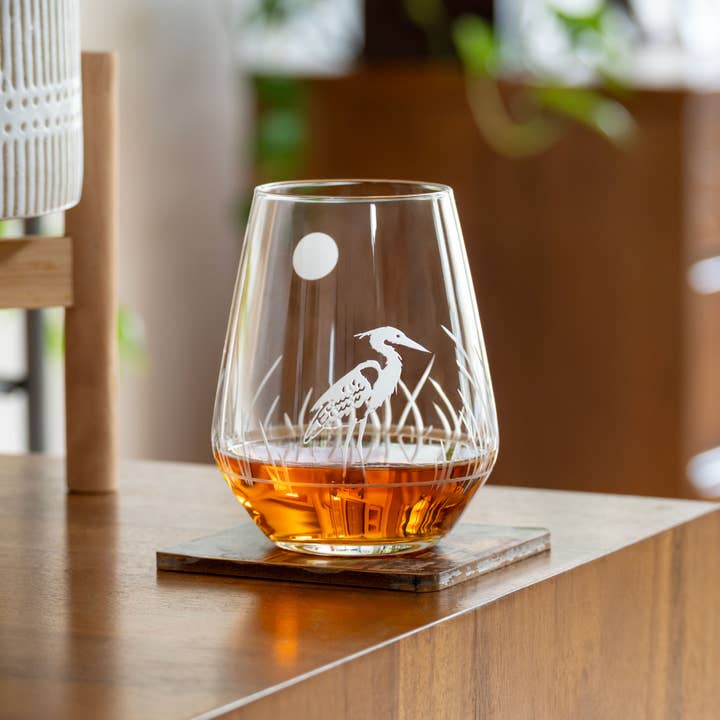 Heron 18oz Stemless Wine Tumbler Glass