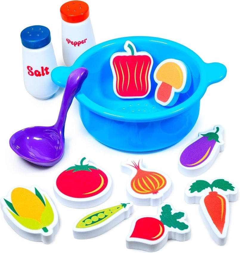 Tub Works Tub Soup™ Scoop, Strain & Play Toddler Bath Toy - Little Miss Muffin Children & Home