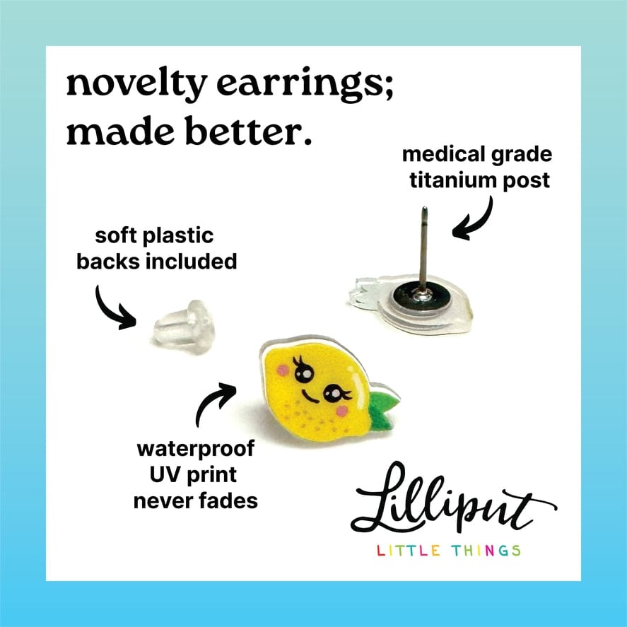 Lilliput Little Things Lilliput Little Things NEW Santa Claus Earrings - Little Miss Muffin Children & Home