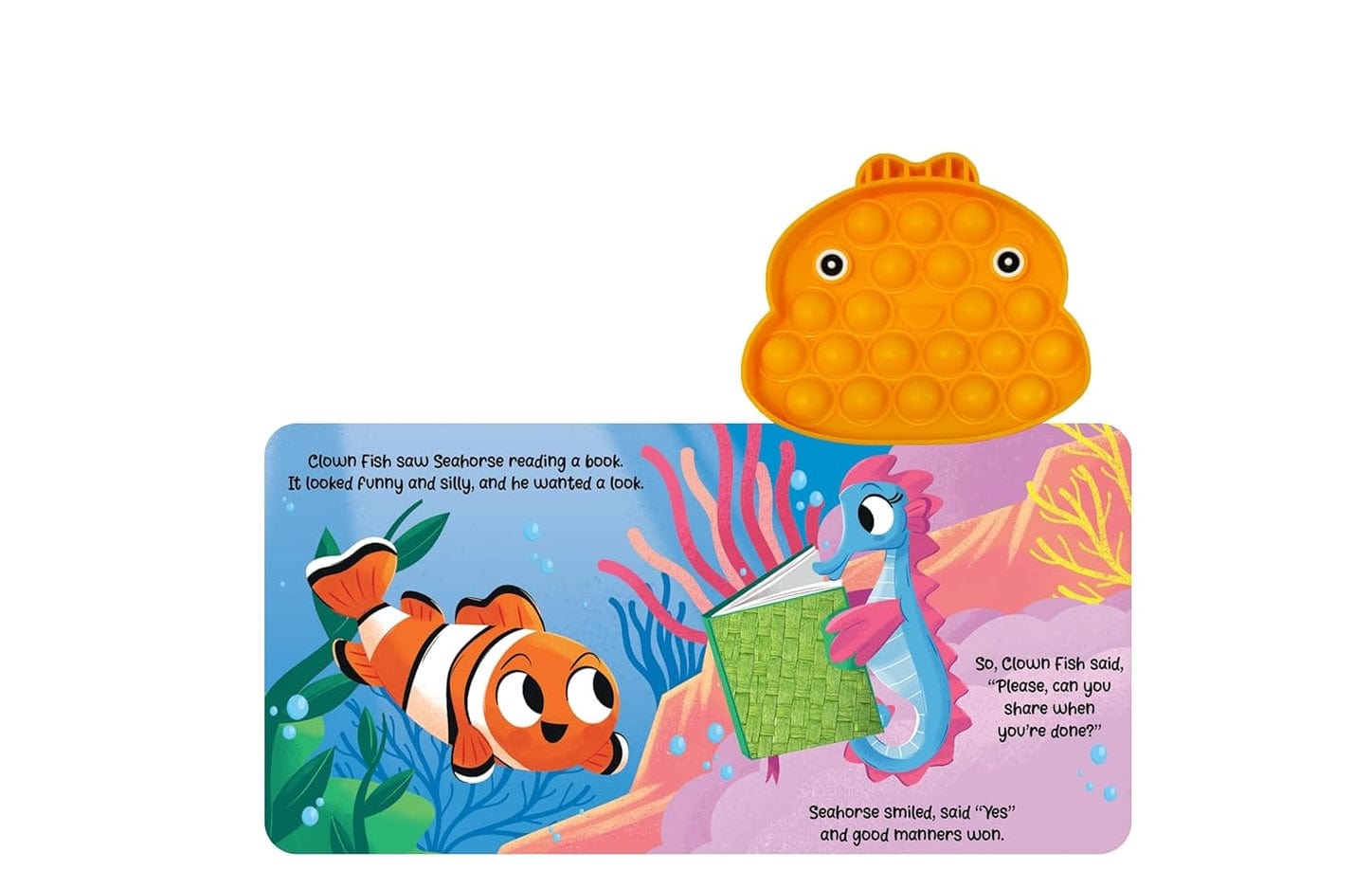Little Hippo Books Little Clown Fish - Your Sensory Fidget Friend - Little Miss Muffin Children & Home
