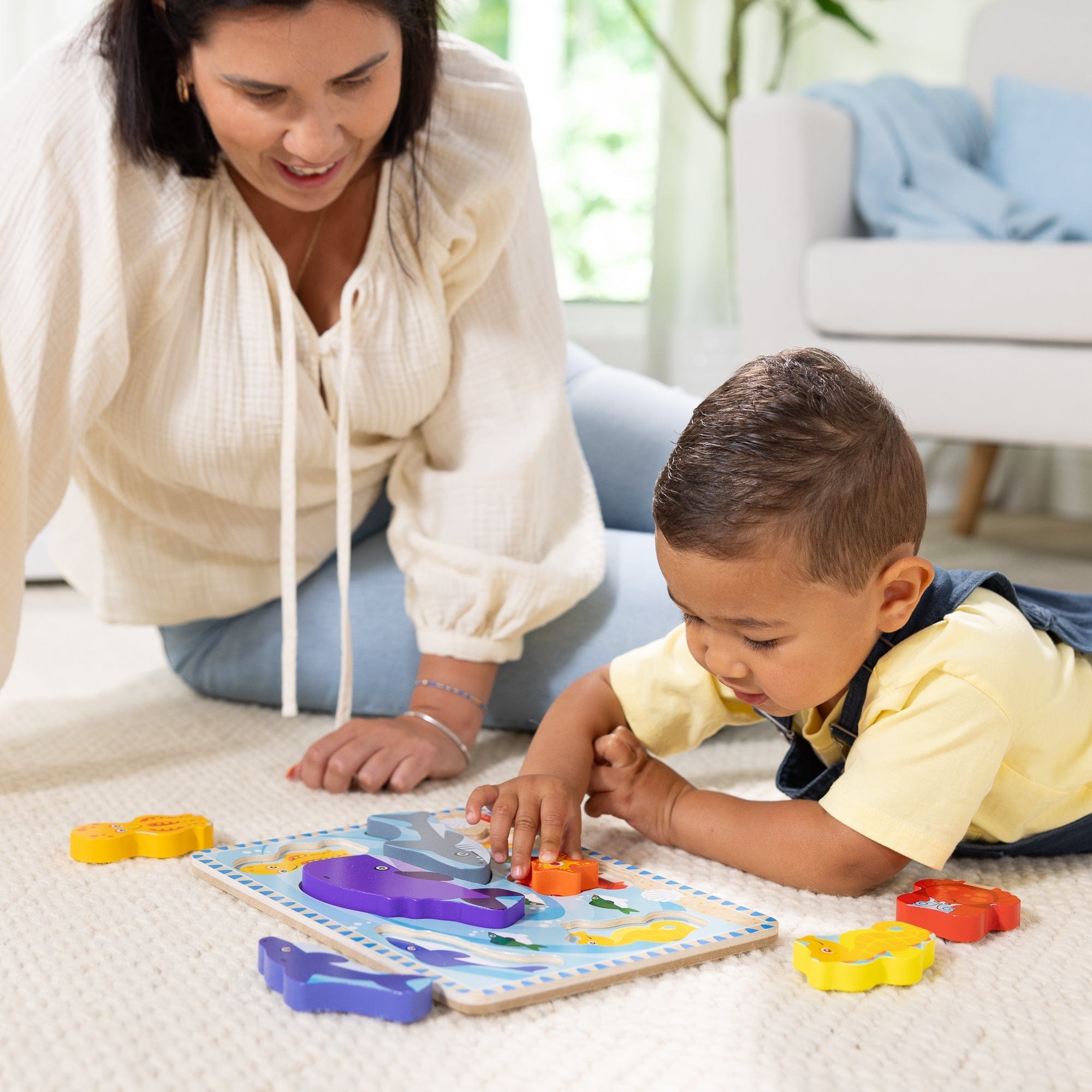 Melissa & Doug Melissa & Doug Sea Life Chunky Puzzle - Little Miss Muffin Children & Home