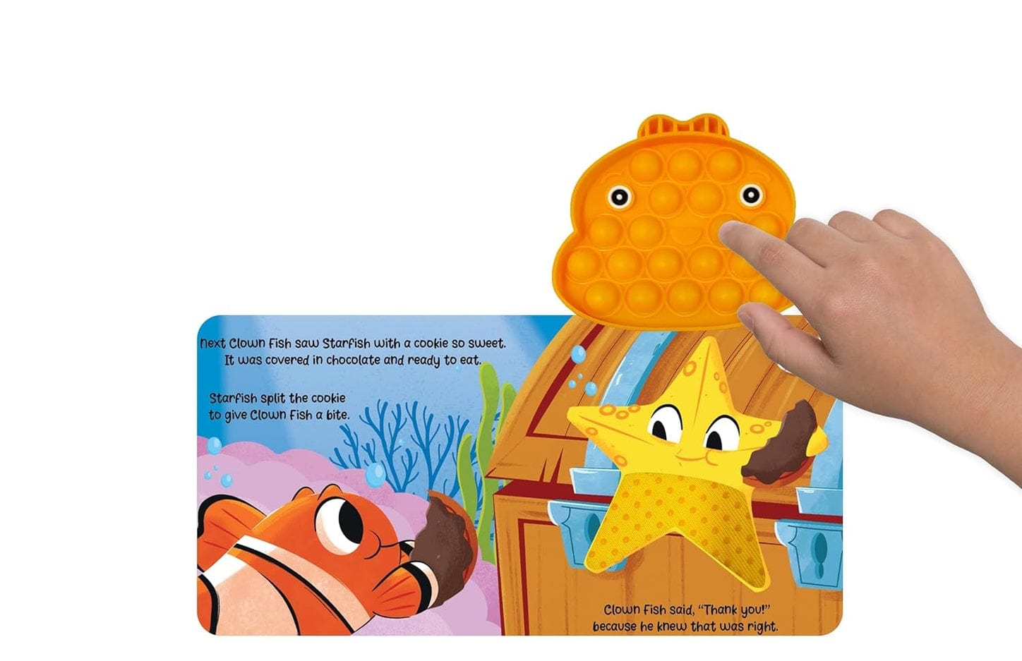 Little Hippo Books Little Clown Fish - Your Sensory Fidget Friend - Little Miss Muffin Children & Home