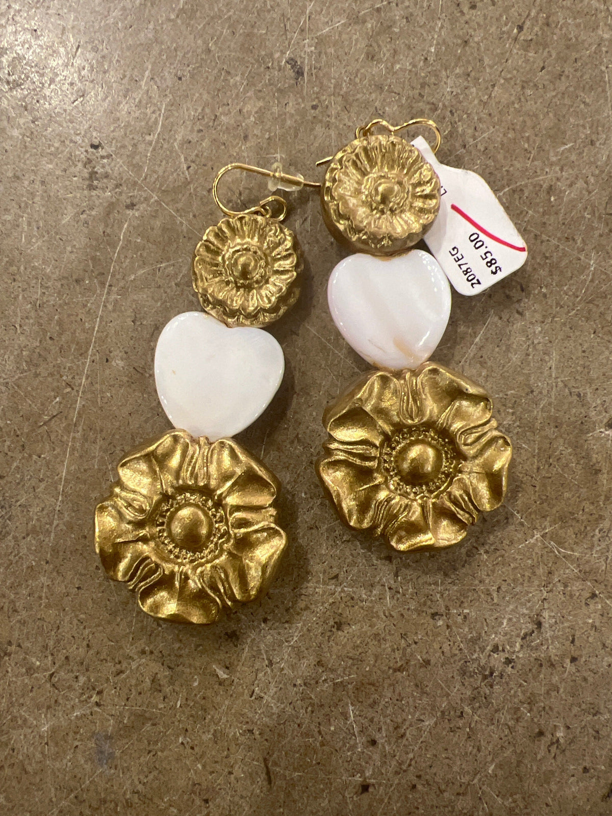 Carol Cassisa Carol Cassisa Cercle Fleur d’Amour Earrings - Little Miss Muffin Children & Home