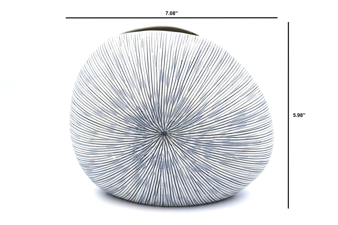 Art Floral Trading Art Floral Trading Diva Round Porcelain Bud Vase - Little Miss Muffin Children & Home