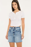 June 90's High Rise Jean Shorts