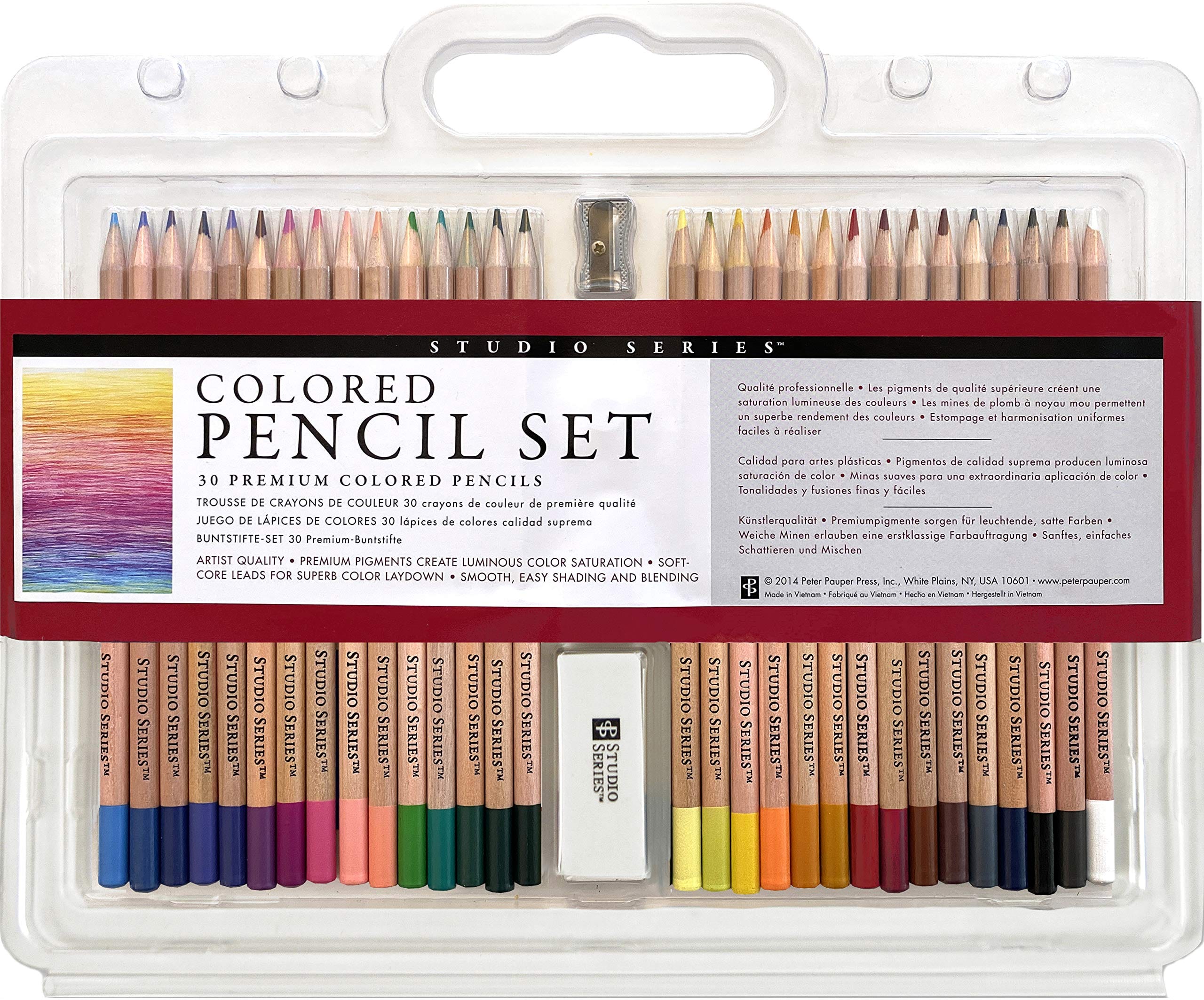 Peter Pauper Press Studio Series Colored Pencil Set - Little Miss Muffin Children & Home
