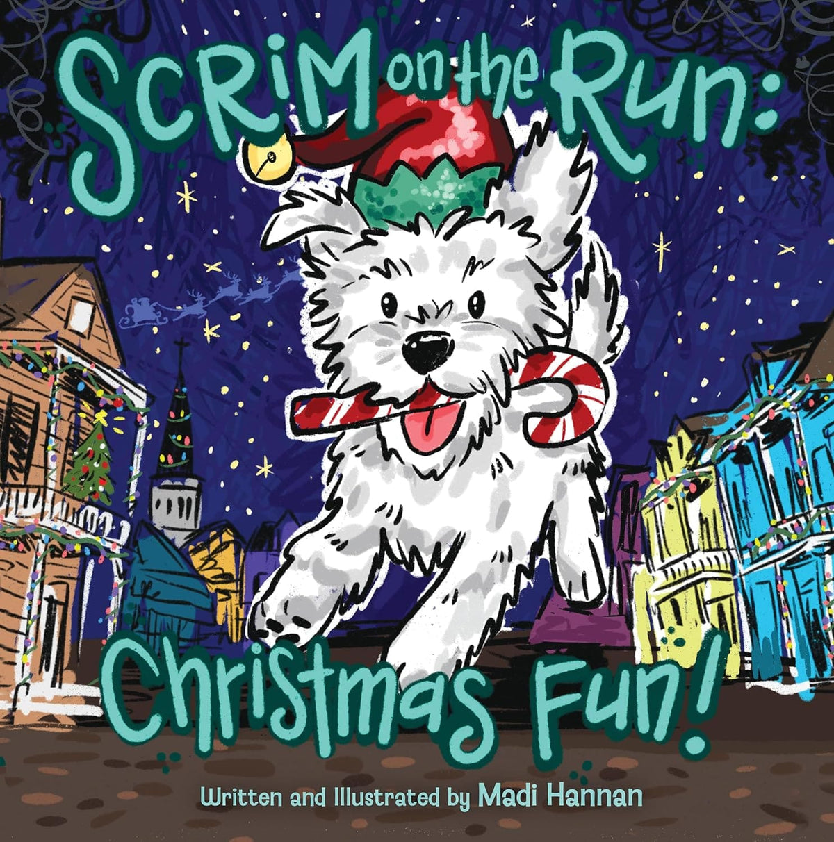 Arcadia Publishing Scrim on the Run: Christmas Fun! - Little Miss Muffin Children & Home