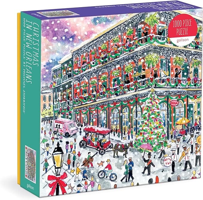 Hachette Book Group Michael Storrings Christmas in New Orleans 1000 Piece Puzzle - Little Miss Muffin Children & Home