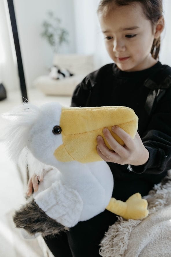 The Petting Zoo Wild Onez Pelican MD 12" - Little Miss Muffin Children & Home