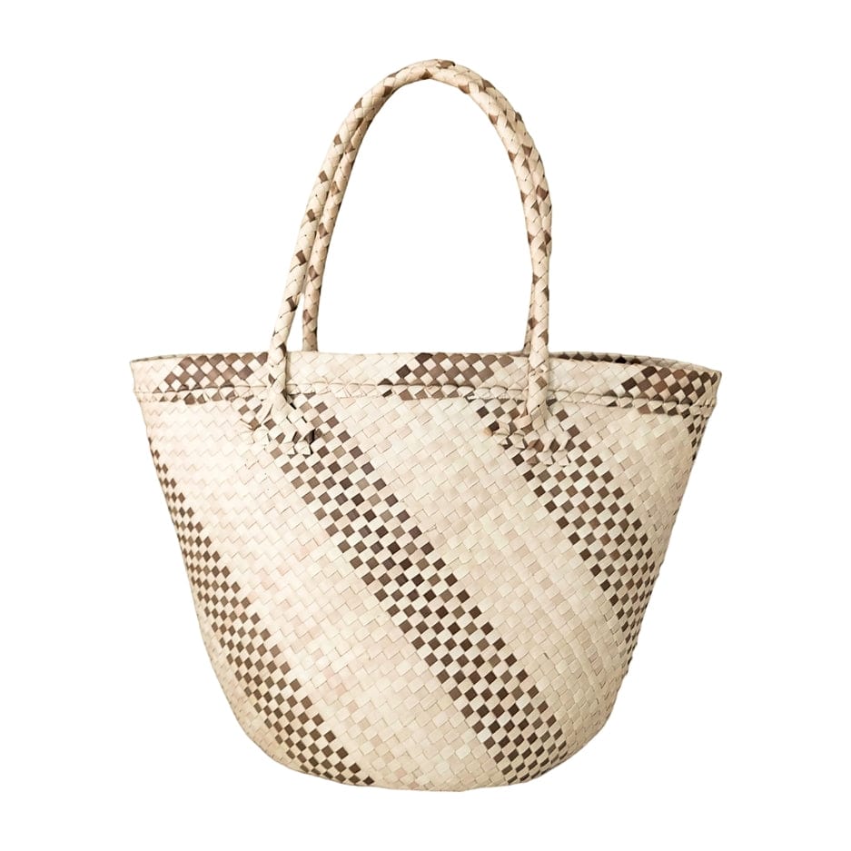 The Artisan and Company The Artisan and Company French Mini Everyday Basket Market Tote - Little Miss Muffin Children & Home