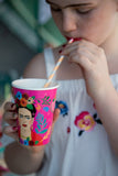 Talking Tables Talking Tables Boho Frida Kahlo 12oz Party Cups Pack of 12 - Little Miss Muffin Children & Home