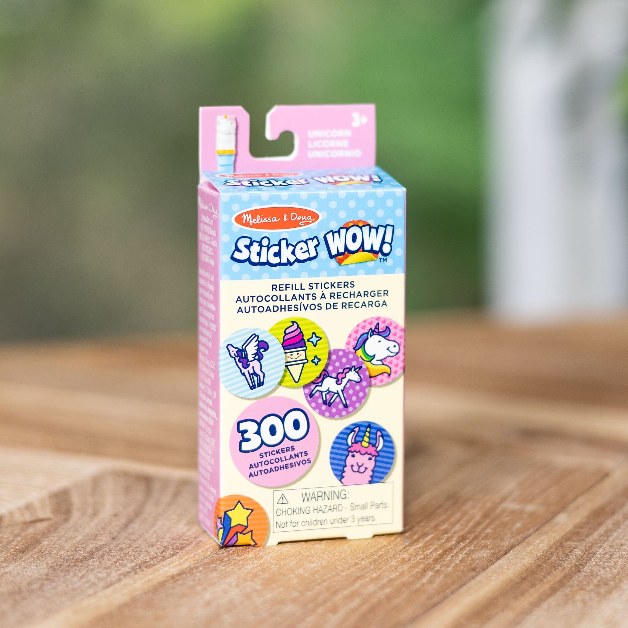 Melissa & Doug Melissa & Doug Sticker WOW!® Refill Stickers – Unicorn (Stickers Only, 300+) - Little Miss Muffin Children & Home