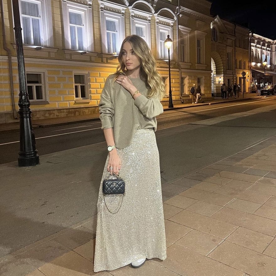 Sweetkama Sweetkama Sparkle Sequin Maxi Skirt - Little Miss Muffin Children & Home