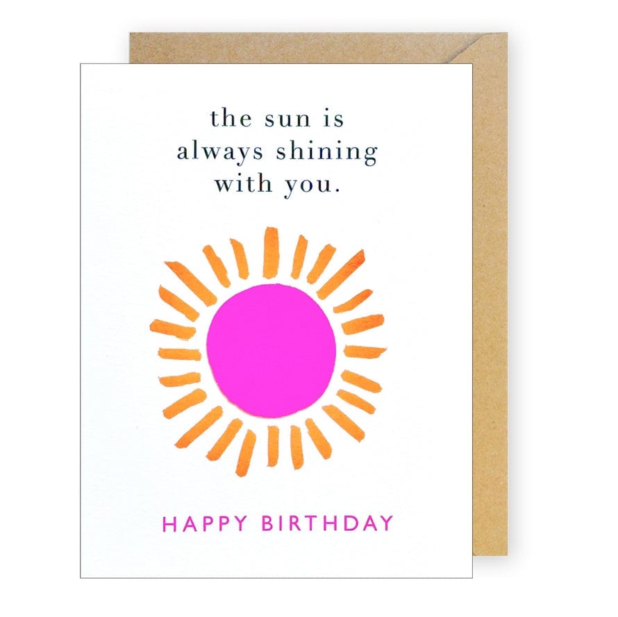 J.Falkner Cards J Falkner Bright Sunshine Birthday Card - Little Miss Muffin Children & Home