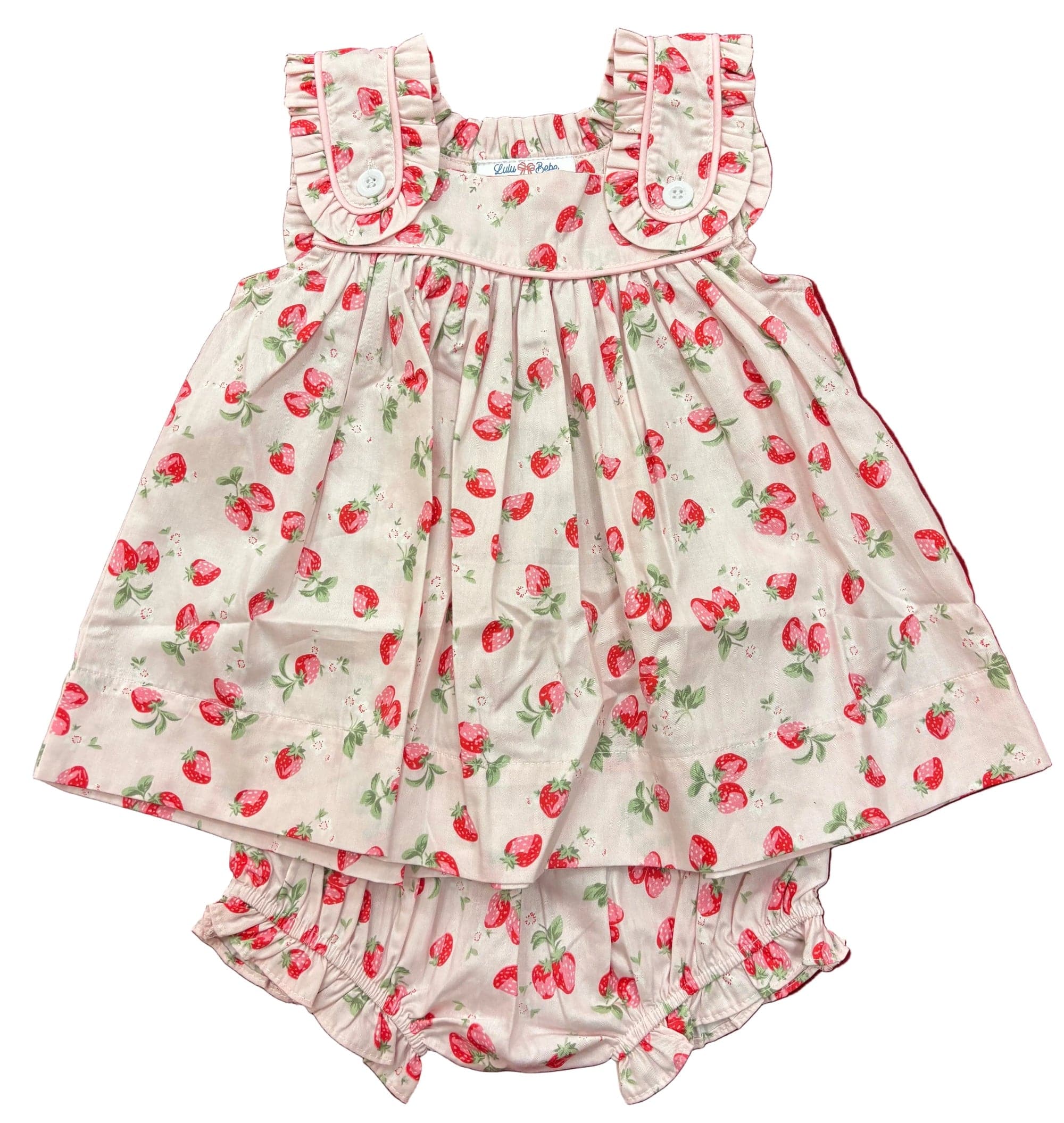Willow Sleeveless Ruffled Bloomer Set